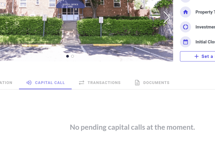 capital call for LP investor completed the funding 